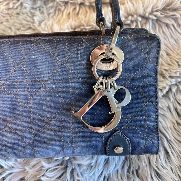 Christian Dior Vintage Cannage East West Lady Dior Bag - Picture 3 of 12